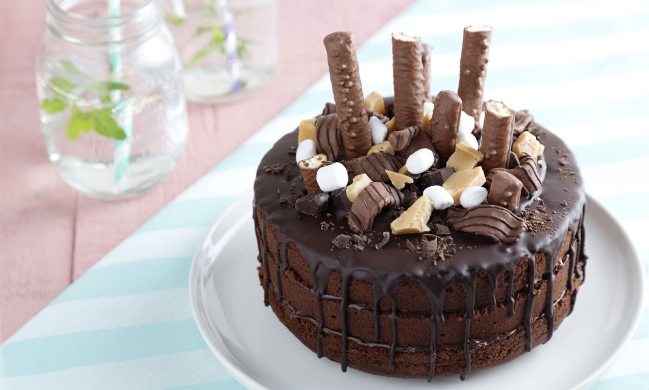 Chocoladecake met choco-topping - Libelle Lekker