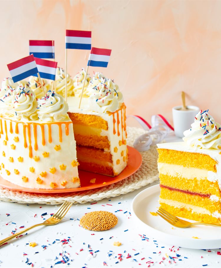 Feestelijke Oranje Taart Recept | Dr. Oetker