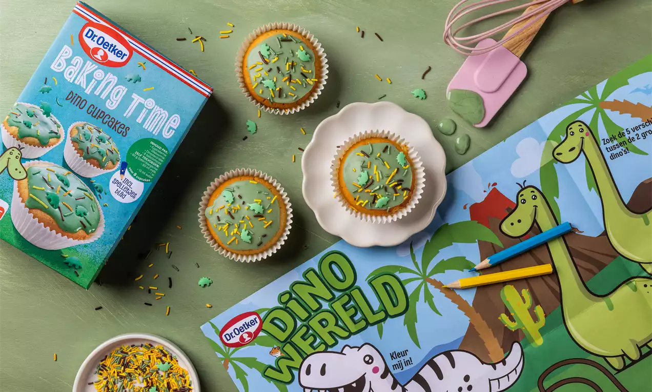 Dino cupcakes