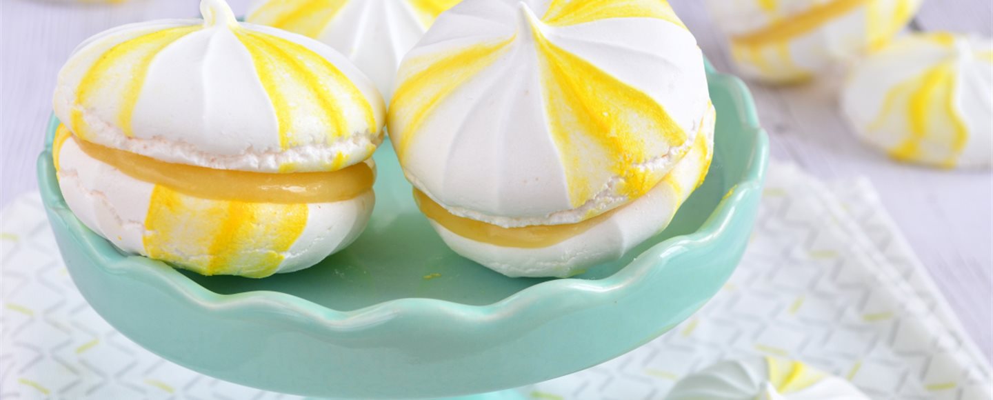 Lemon Meringue Sandwiches Recept | Dr. Oetker